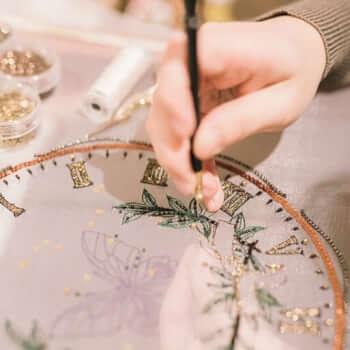 Décembre Haute Couture, textiles teacher