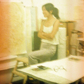 Elaine Chew, print making teacher