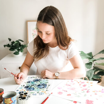 Ellen Walsh, painting teacher