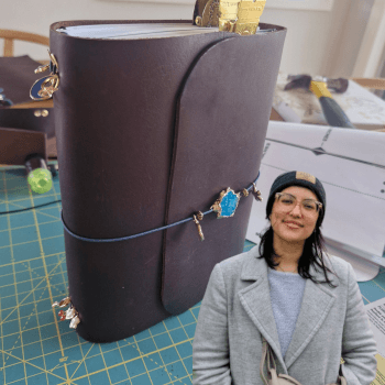 Gaby Marino, textiles teacher