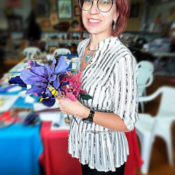 Galelina Flowers, textiles teacher