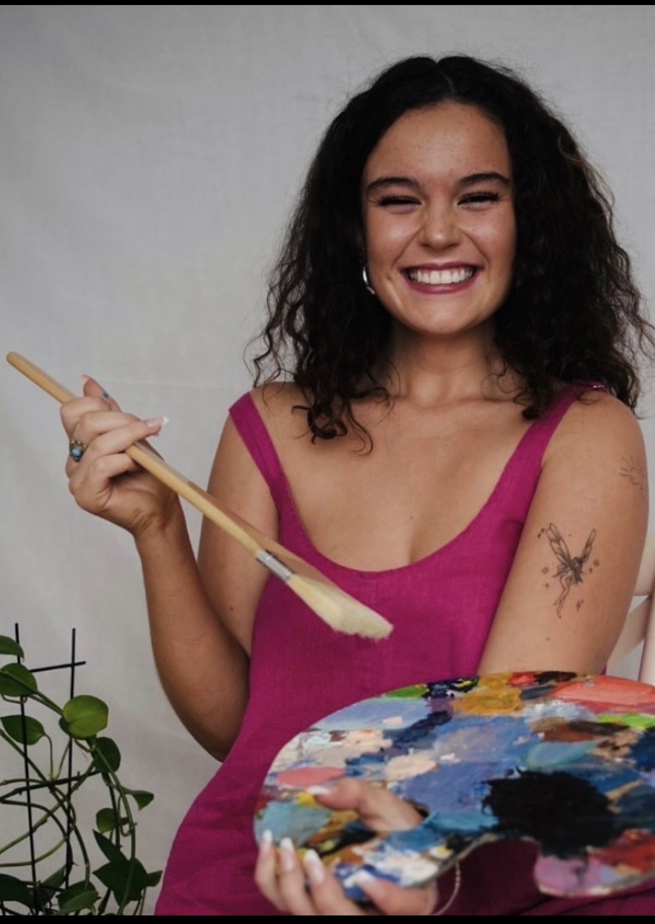 indi scribbles, painting teacher
