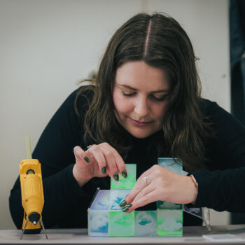 Jade Armstrong, baking and desserts teacher