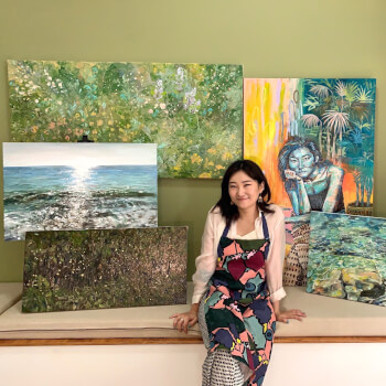 Jua Gallery Studio, painting teacher