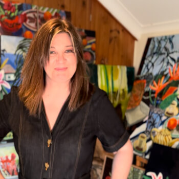 Kate Nielsen, painting teacher
