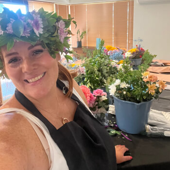 Kirsty Reay, floristry teacher