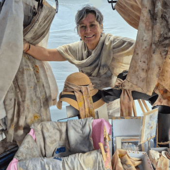 Luna Ray Botanical Print, textiles teacher