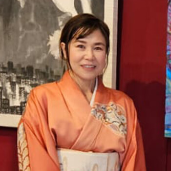 Masayo Colley, painting teacher