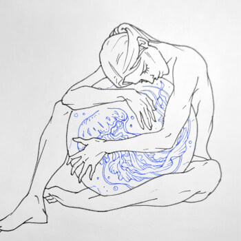 Olha Karvytska, drawing teacher