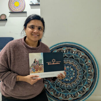 Orion mandalas, painting teacher