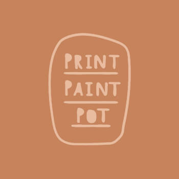 Print Paint Pot, pottery teacher
