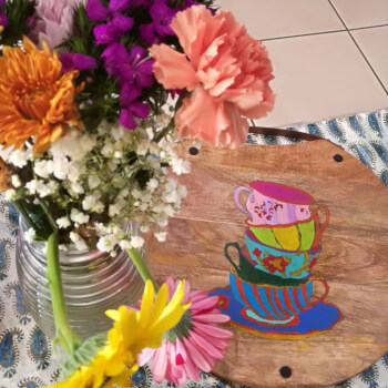 Sara GH, painting teacher