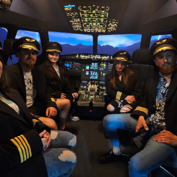 Sydney flight simulator, experiences teacher