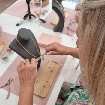 Sylvia Spirit, jewellery making teacher