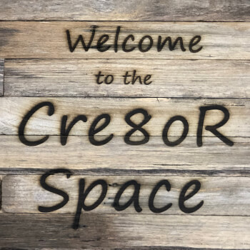 the Cre8oR Space,  teacher
