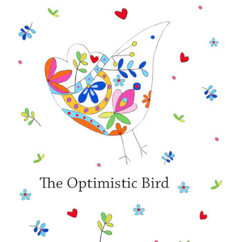 The Optimistic Bird Embroidery