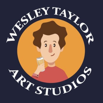 Wesley Taylor Art Studios, painting teacher
