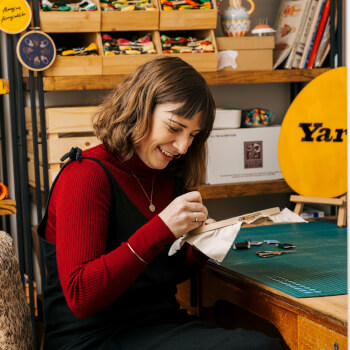 Yarn Industries, textiles teacher