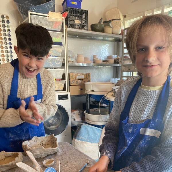 Adult and Child Pottery Class: Half Day Clay Play review by Kylie Neasy - Canberra