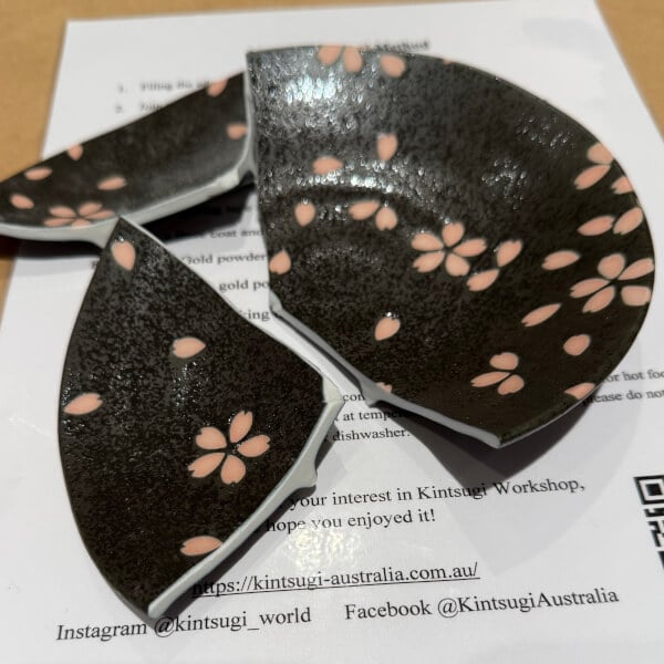 Beginner's Kintsugi Workshop review by Cigdem Izgi - Sydney