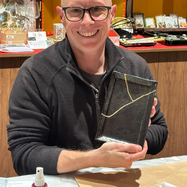 Beginner's Kintsugi Workshop review by Adrian Viney - Sydney