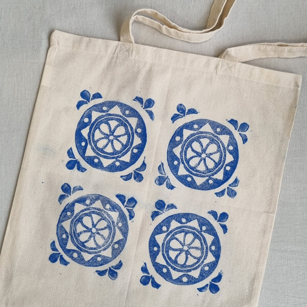 Block Printing Fabric Workshop review by Preksha Shah - Sydney