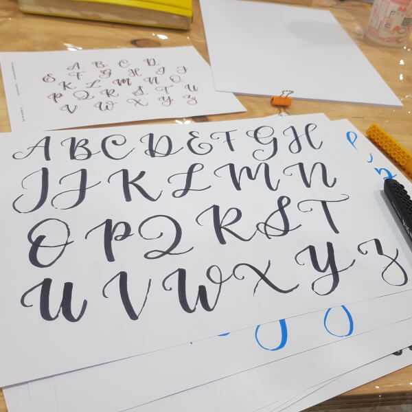 Modern Calligraphy Deconstructed | Online class & kit | ClassBento