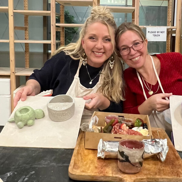 Clay and Sip Class review by Lucille Macdonald - Newcastle