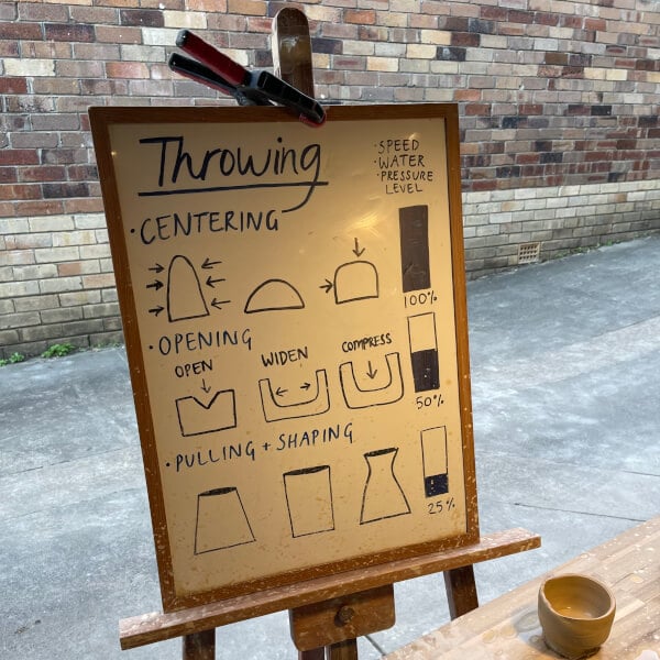 Clay and Sip Pottery Class for Date Night and All Occasions review by Leah Mababangloob - Sydney