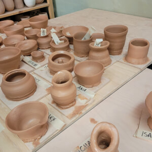 Sip and Throw Pottery Wheel Class