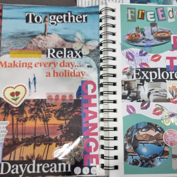 Monthly Junk Journal Crafting Night Class review by Geneva Gali - Sydney
