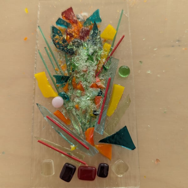 Creative Glass Light Catcher Workshop review by Alice Dobson - Canberra
