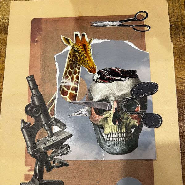 Cut and Paste Collage Workshop review by Charlotte Walters - Melbourne
