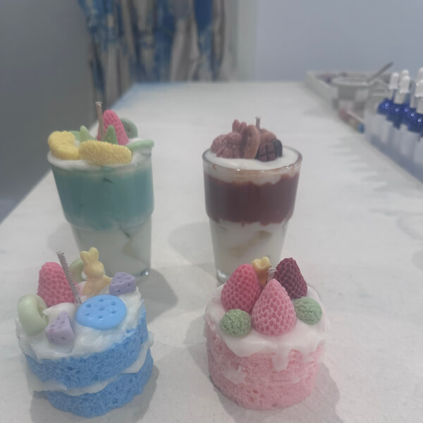 Dessert Candle Making Workshop review by Karen Brooker - Sydney