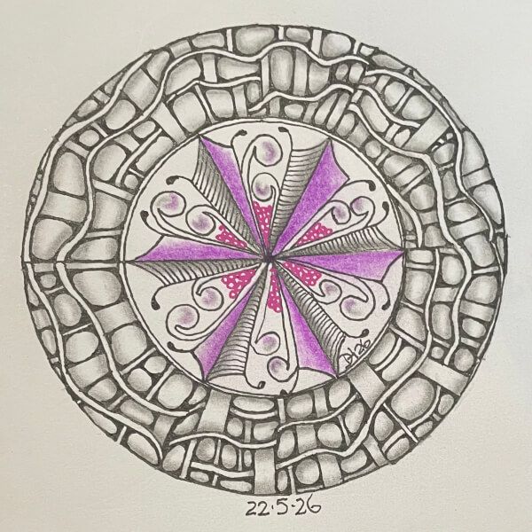 Detangle with Zentangle® at Home review by Denny Hudson-Bayliss