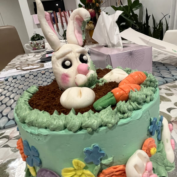 Easter Cake Workshop review by Mary Meier - Adelaide
