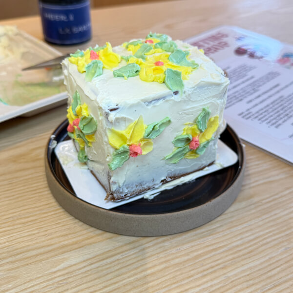 Edible Painting on a Cake Workshop review by Ridz Hasib - Hello Papagateau - Melbourne