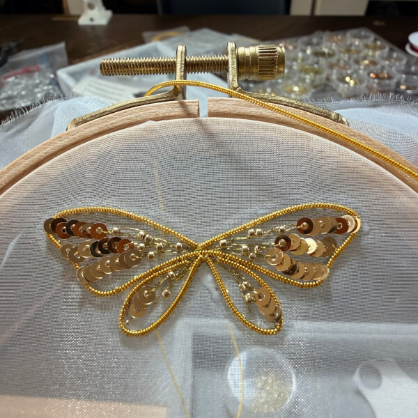 Embroidery Workshop: Bee review by Sharon Fairhall-Barrows - Melbourne