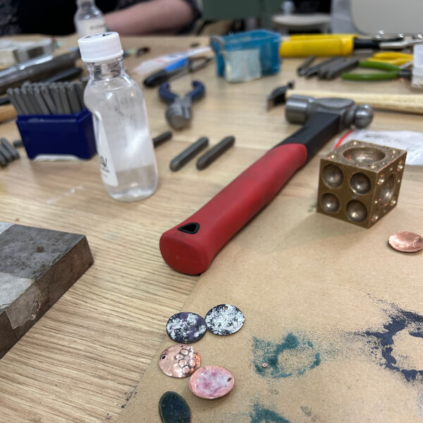 Enamelling Copper Jewellery Workshop review by Jenny Marsh - Melbourne