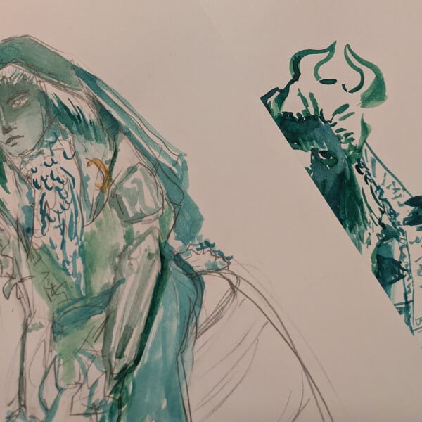 Fantasy Costumed Life Drawing Workshop review by Ru Biini - Sydney