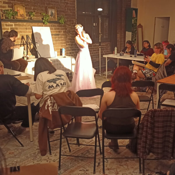 Fantasy Costumed Life Drawing Workshop review by Adrian Lee - Sydney