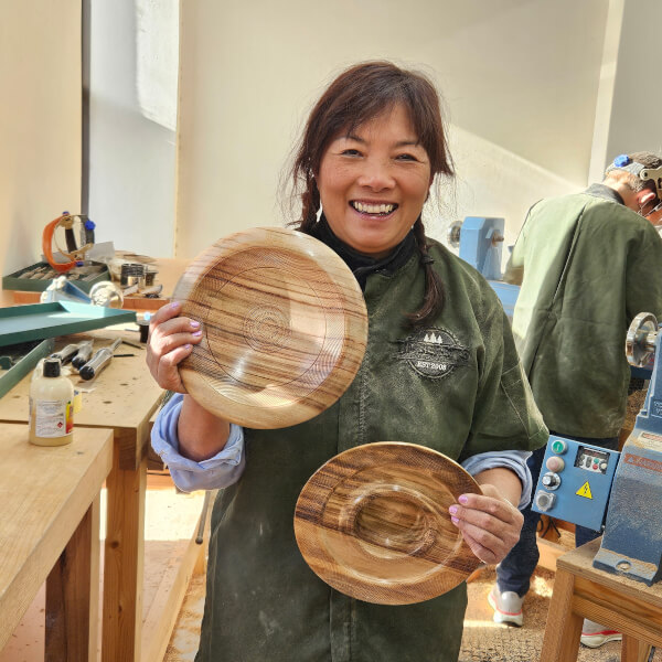 Five Day Woodturning Course review by Jackie Wilson - Sydney