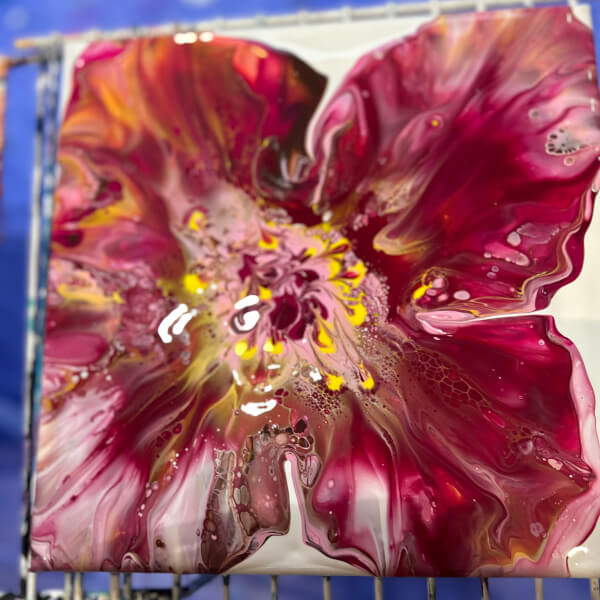 Fluid Art Workshop: Dutch Pouring review by Kimiyo Ise - Melbourne