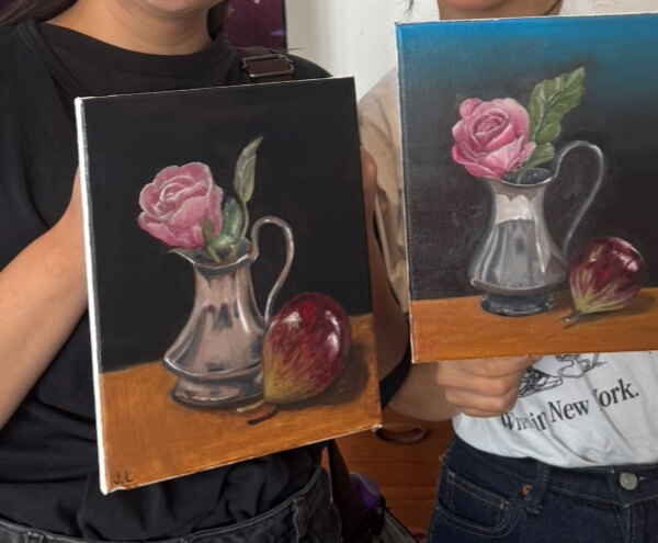 Full-day Oil Painting Workshop: Realistic Still Life in Oils review by Trinh Phu - Sydney