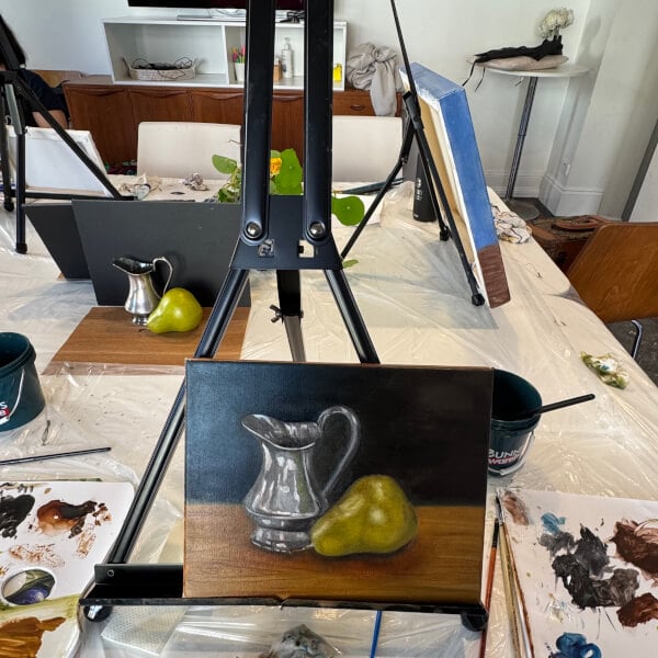 Full-day Oil Painting Workshop: Realistic Still Life in Oils review by Orawan Atthi - Sydney