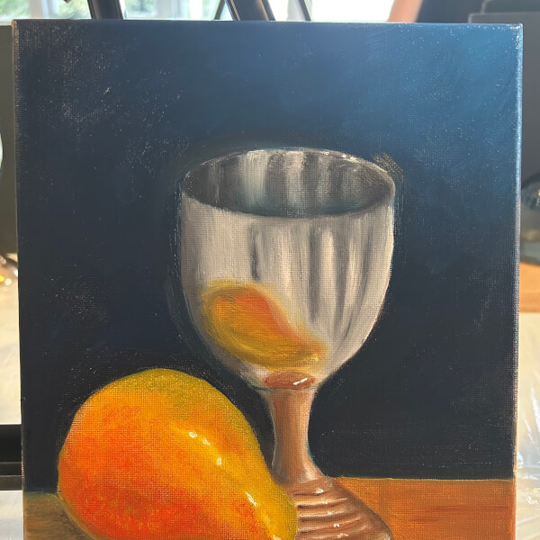 Full-day Oil Painting Workshop: Realistic Still Life in Oils review by Elizabeth Salisbury - Sydney