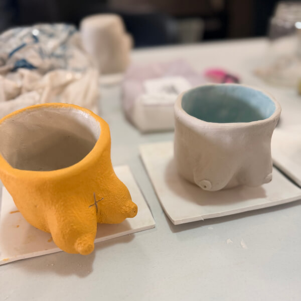 Funky Boobie Mug Bash Workshop review by Amber Steele - Brisbane