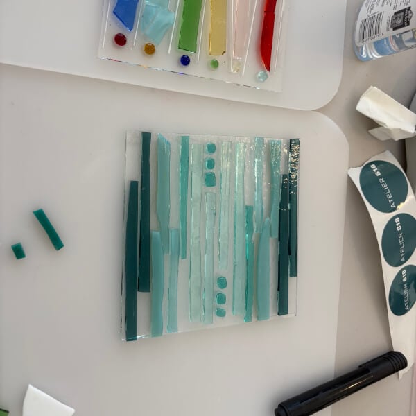 Fused Glass Bowl Workshop review by Monica Fleming - Canberra