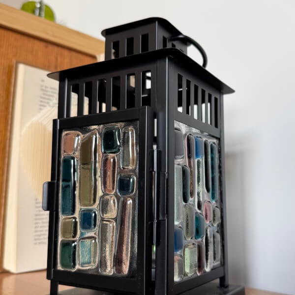 Fused Glass Lantern Making Workshop review by Jennie Norberry - Canberra