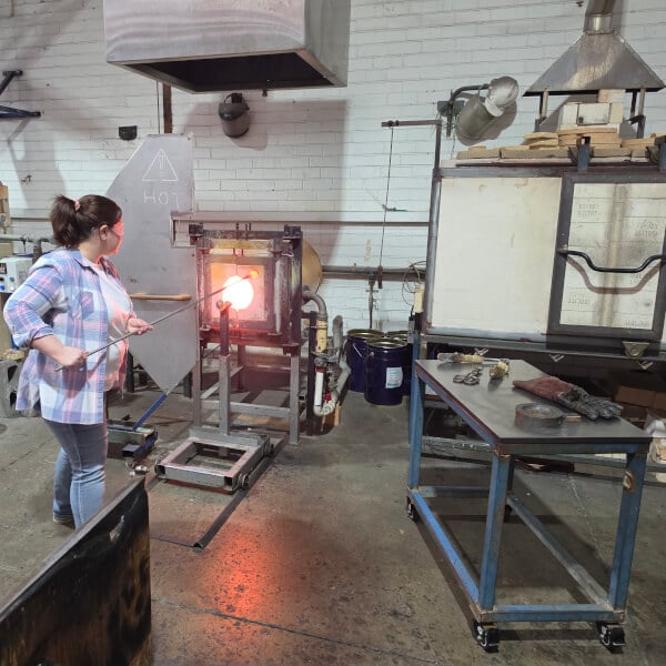 Glassblowing Workshop: Taster review by Amy Caspar - Melbourne